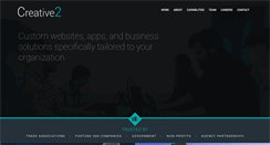 Desktop Screenshot of creative2studios.com