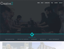 Tablet Screenshot of creative2studios.com
